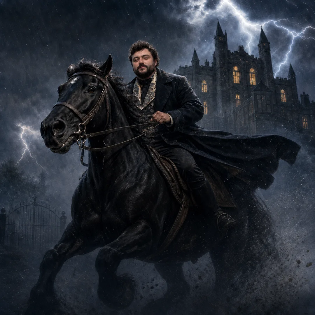 The stranger in the storm