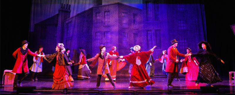A Christmas Carol production poster